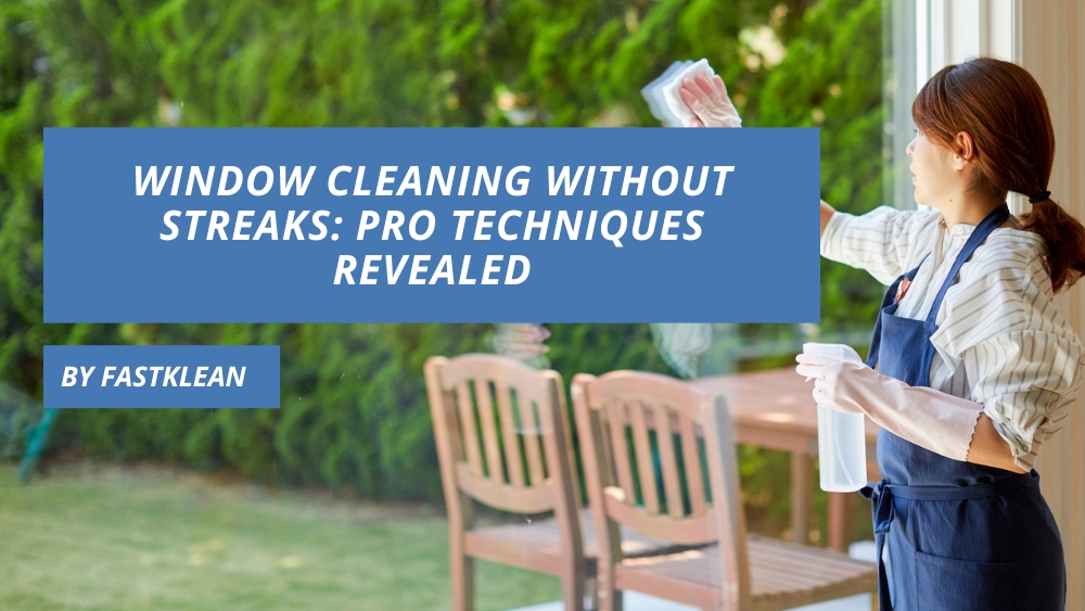 Window Cleaning Without Streaks: Pro Techniques Revealed